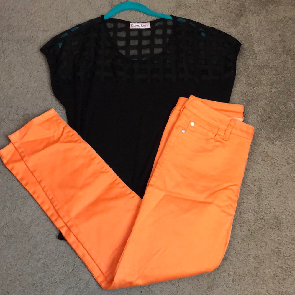 Celebrity Pink Skinny Pants